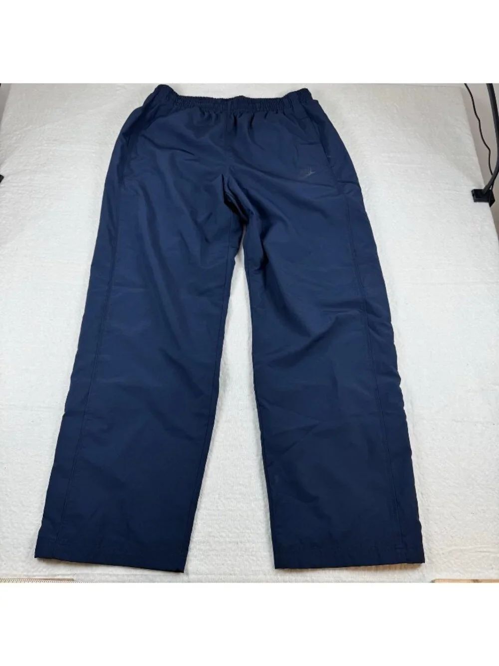 Nike Sportswear Pants Mens Size XL Blue Lined Track Elastic Waist Casual